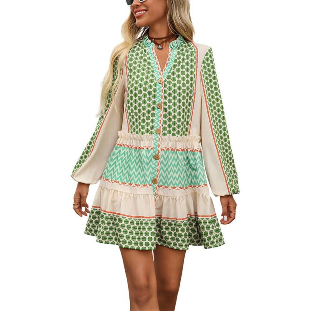 Leon Gori Womens  Mini Dress, Multicolor